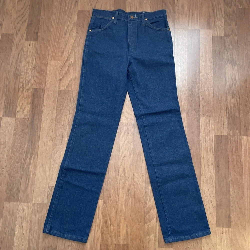 Wrangler Men's Cowboy Cut Slim Fit Indigo Jeans 936PWD 30x34  NWT